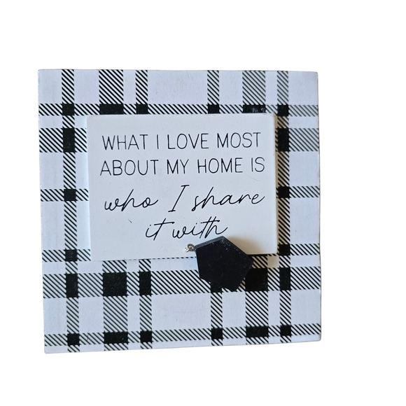 Black & White Home Wall Decor Set – Modern Farmhouse Style - Picture 3 of 5